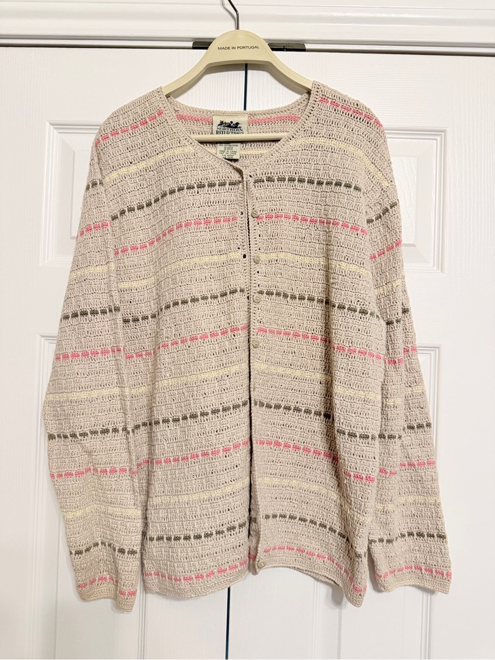 Northern Reflections | Vintage Crochet Cardigan